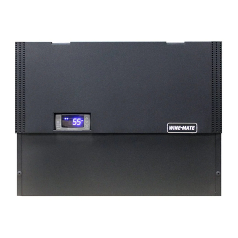 Vinotemp WINE-MATE WM-1500SLIM Installation, use & care manual