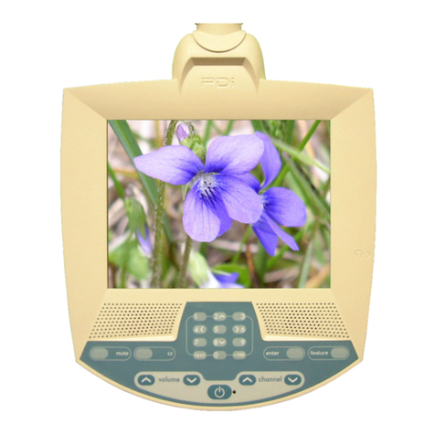 PDi PDI-P10LCD-C Installation & operating instructions