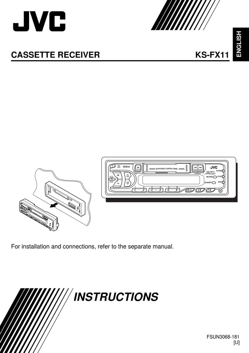 JVC KS-FX11 User manual
