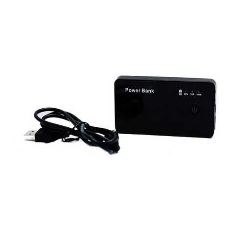 Mini Gadgets HCPowerbank720 User manual