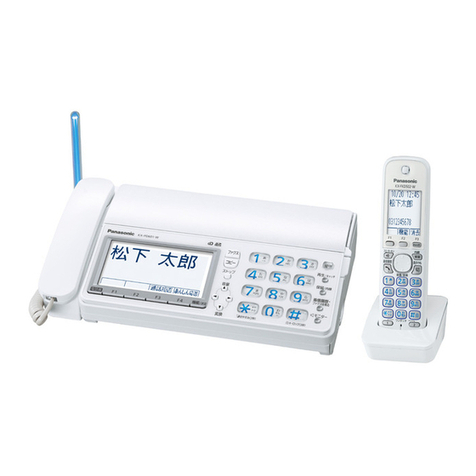 Panasonic KX-PD601DL Quick reference guide