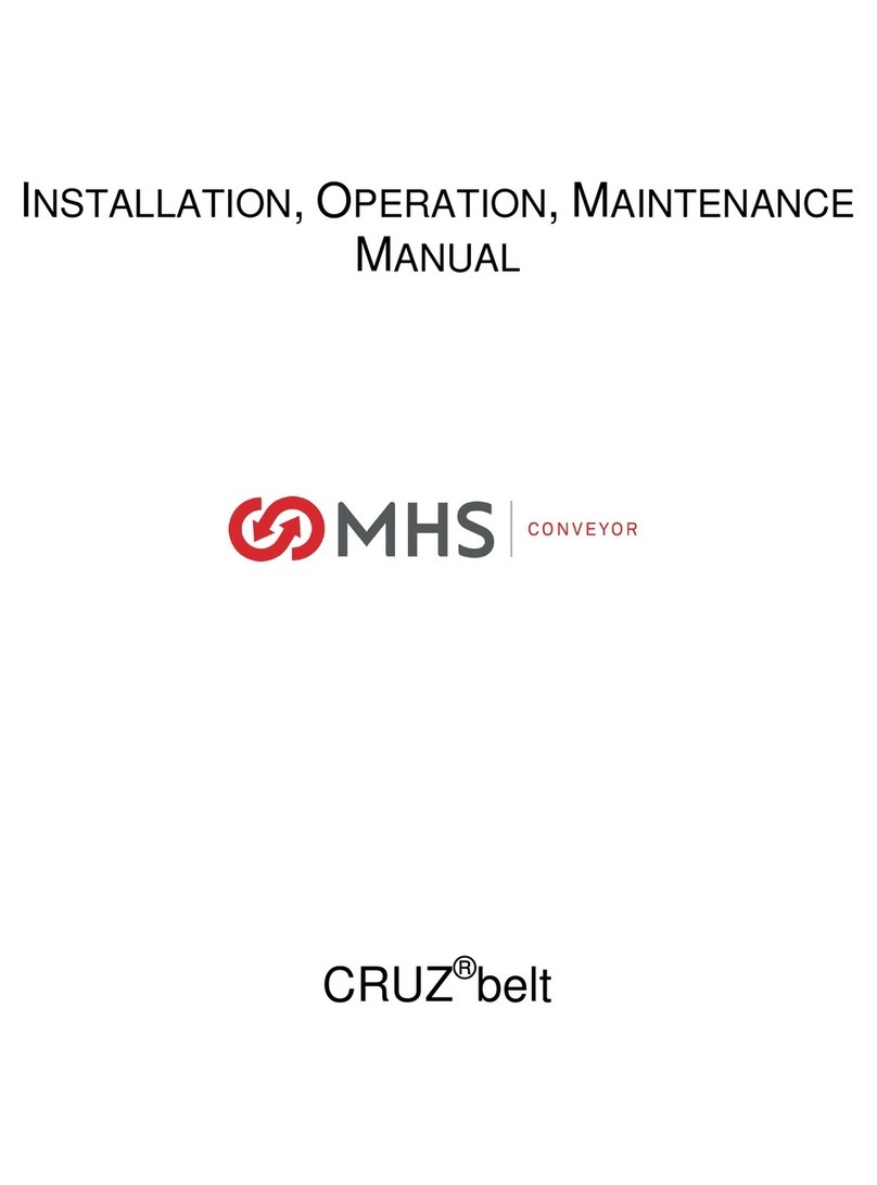 MHS Boilers CRUZ belt Instruction manual