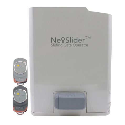 Automatic Technology NeoSlider NES-500 User manual