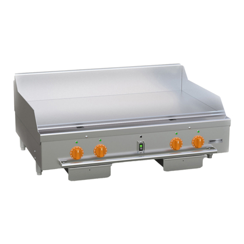 Wood Stone GAS PLANCHA WS-GPL-6036-CT01 Installation and operation manual Wood Stone GAS PLANCHA WS-GPL-6036-CT01 Installation and operation manual