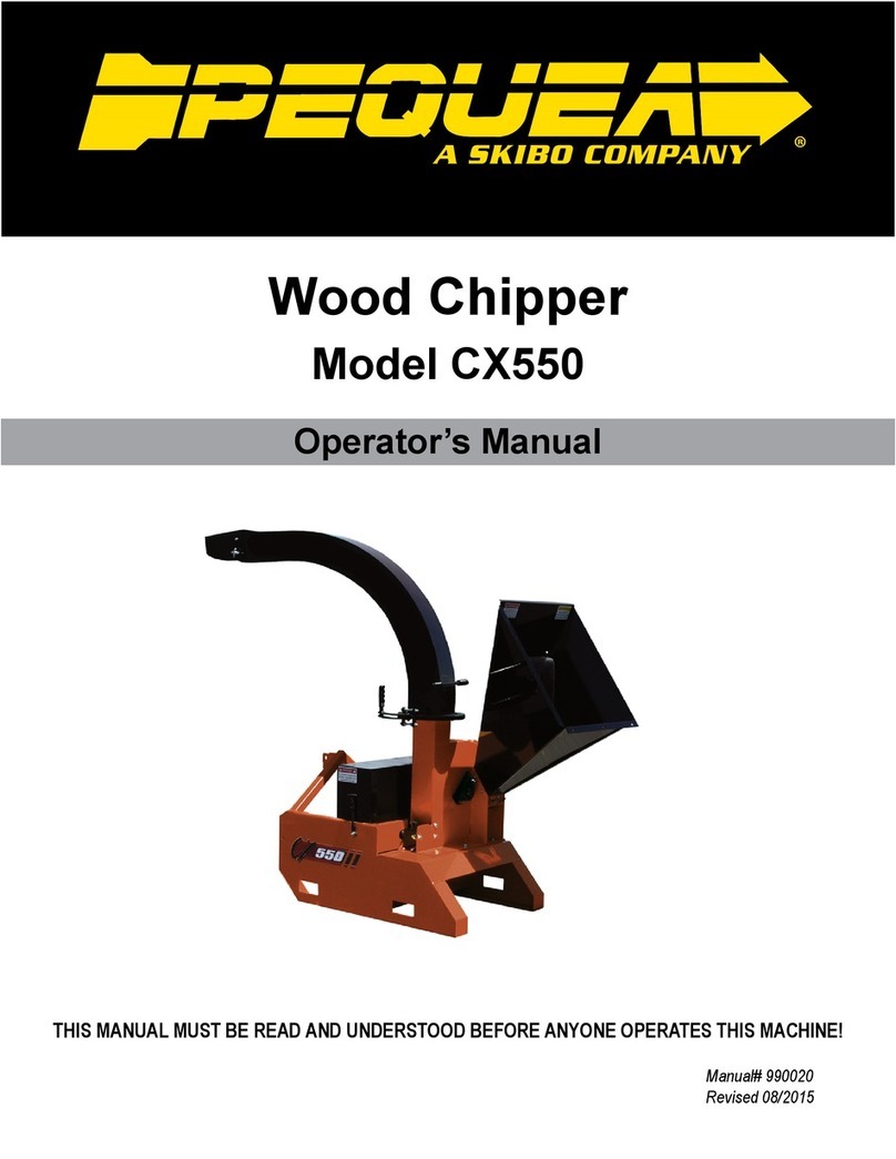Skibo PEQUEA CX550 Operator's manual