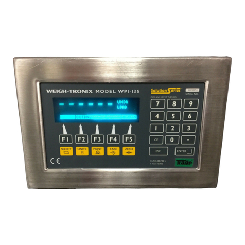 Avery Weigh-Tronix WPI-135 User manual