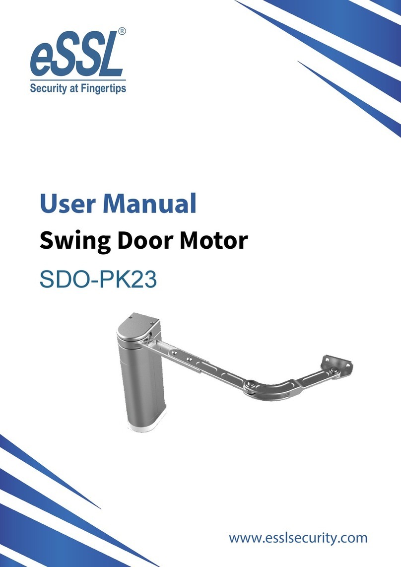 eSSL SDO-PK23 User manual