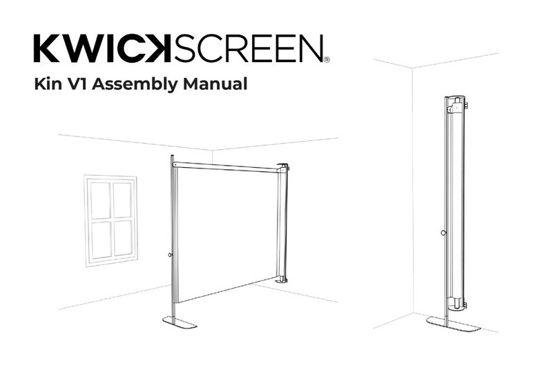 KwickScreen Kin V1 Assembly manual KwickScreen Kin V1 Assembly manual