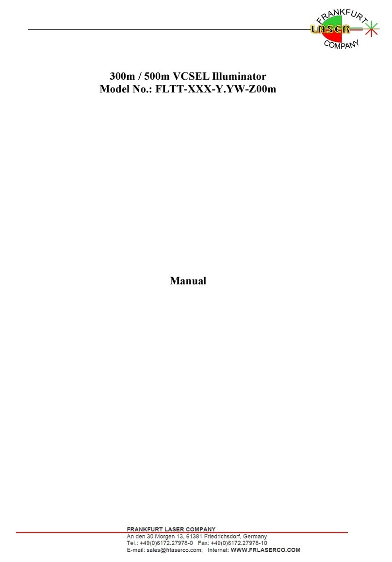 Frankfurt Laser Company FLTT Series manual