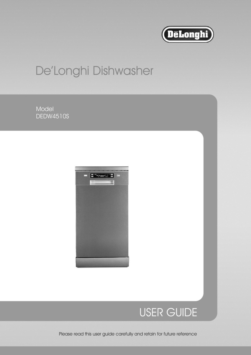 DeLonghi DEDW4510S User manual
