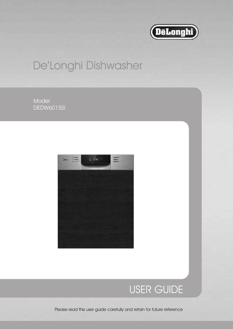 DeLonghi DEDW6015SI User manual