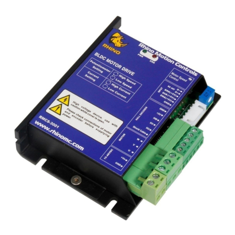 RHINO RMCS - 3001 operating manual