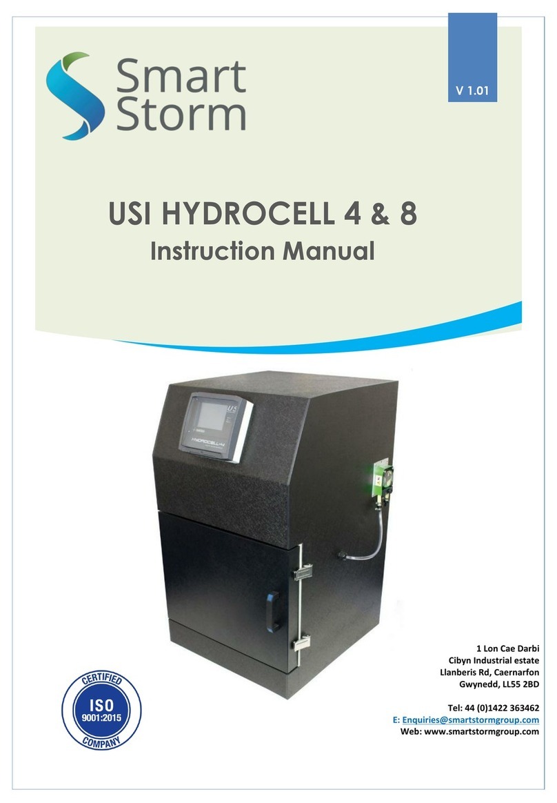 Smart Storm USI HYDROCELL 4 instruction manual