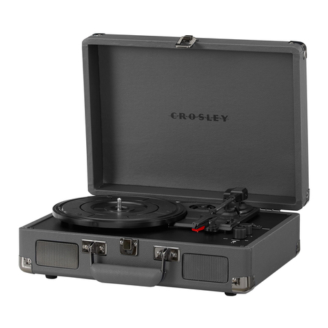 Crosley CR8005F User manual