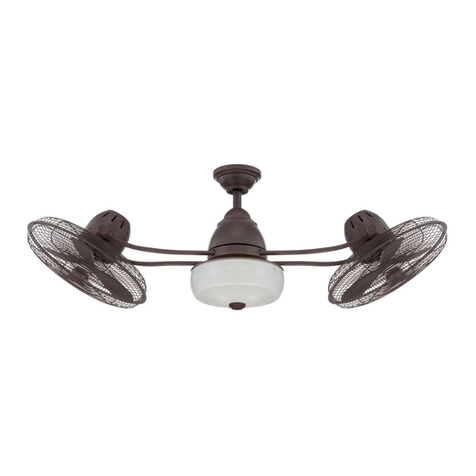 Craftmade Bellows II installation guide