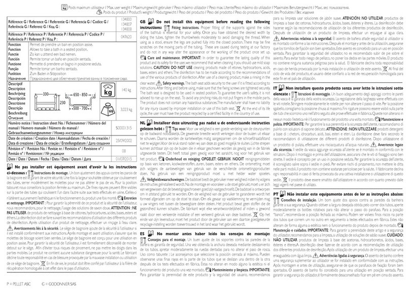 GODONNIER 134800 instructions
