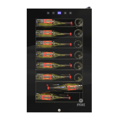 Vinotemp element WCU103-01 User manual