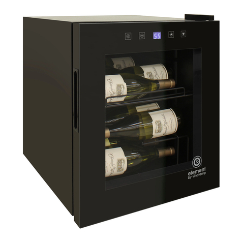 Vinotemp element EL-WCU102-01 User manual