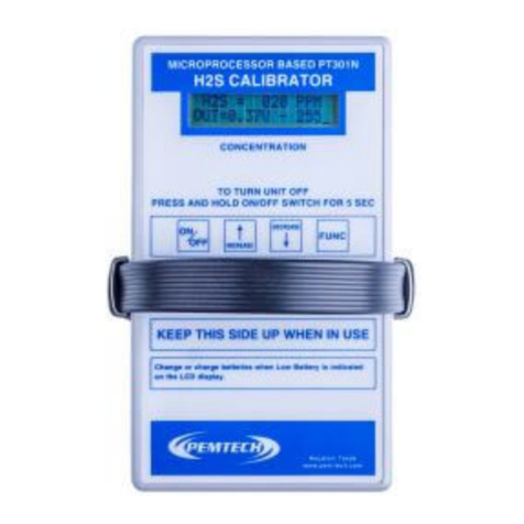 PEMTECH PT301N Reference manual