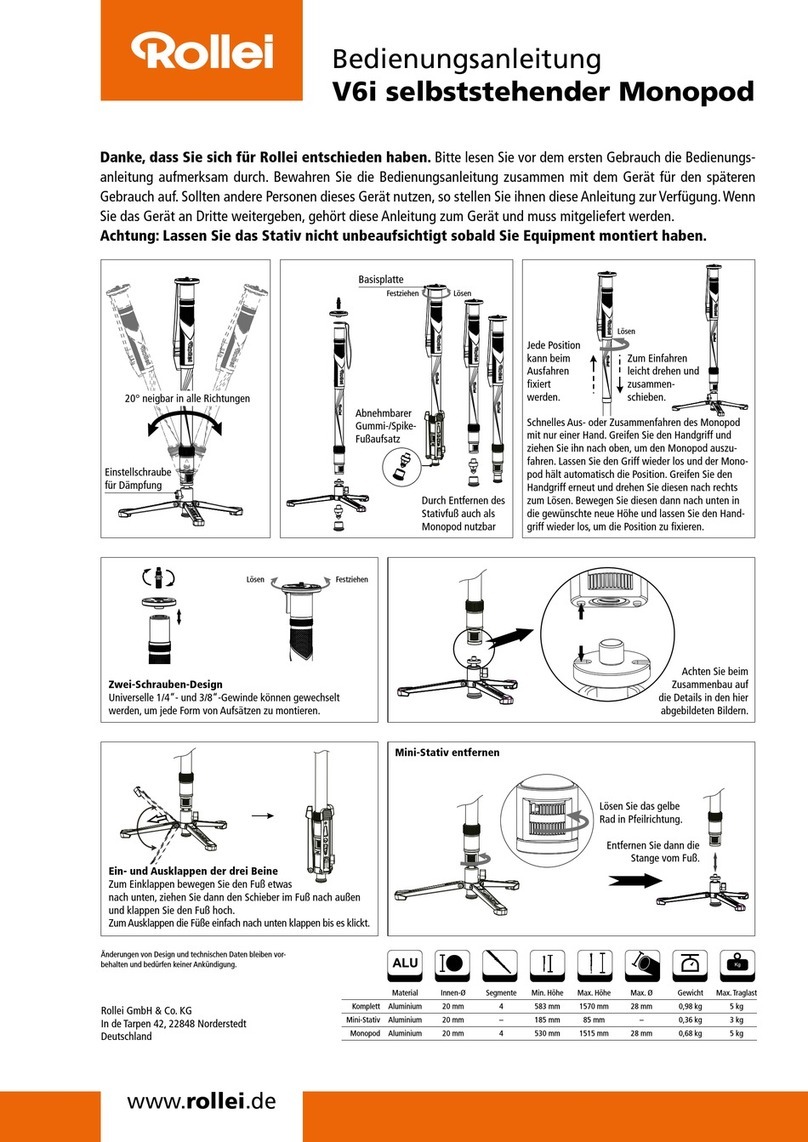 Rollei V6i user manual
