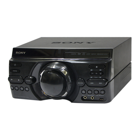 Sony HCD-M40D Service manual