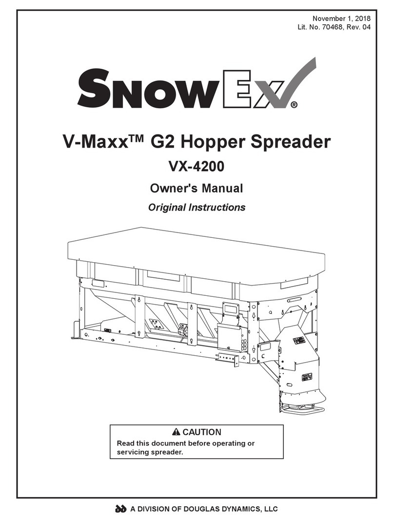 SnowEx VX-4200 owner's manual