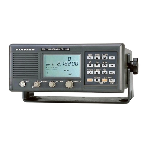 Furuno FS-1562 User manual