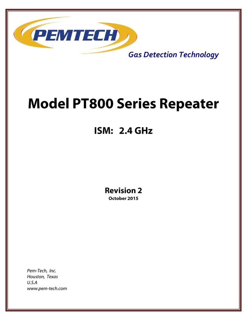 PEMTECH PT800 Series quick start guide