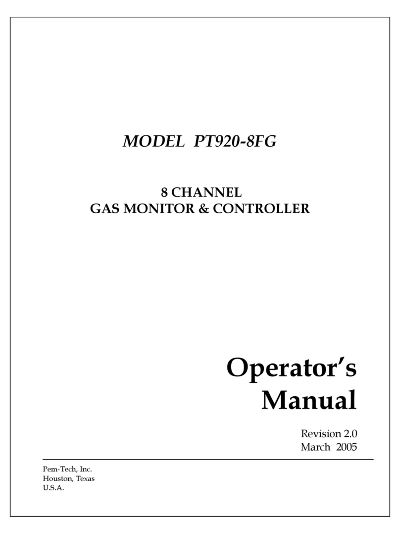 PEMTECH PT920-8FG User manual