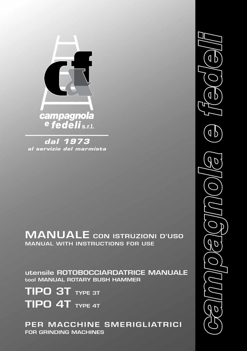 CAMPAGNOLA TIPO 3T MANUAL WITH INSTRUCTIONS FOR USE