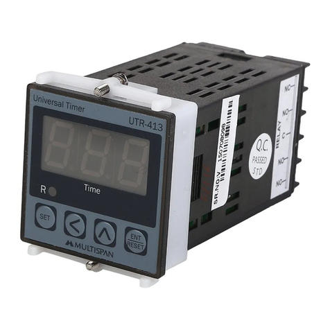 MULTISPAN UTR-413 operating manual