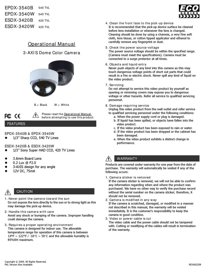 Sentryus ECO Series Quick start guide
