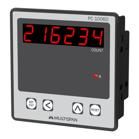 MULTISPAN PC-1006D operating manual