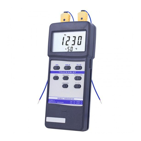 Control Company TRACEABLE 4137 User manual