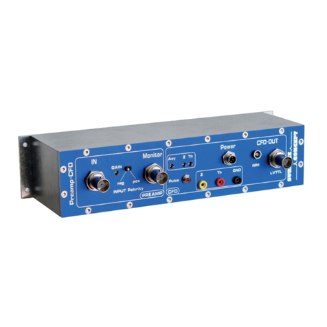 Surface Concept Preamplifier-CFD manual