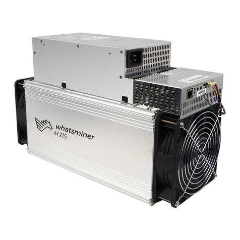 MicroBT WhatsMiner M21S Operation guide