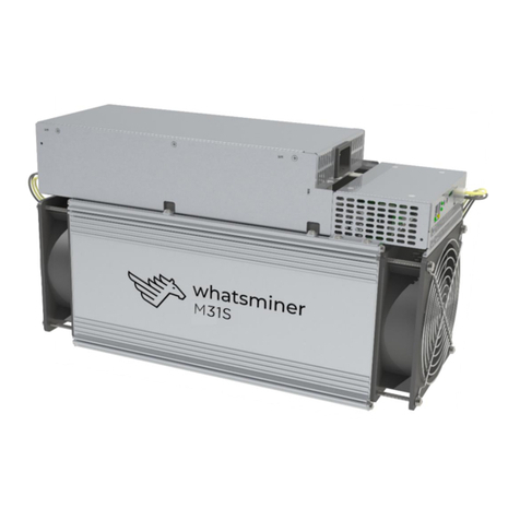 MicroBT WhatsMiner M31S Operation guide