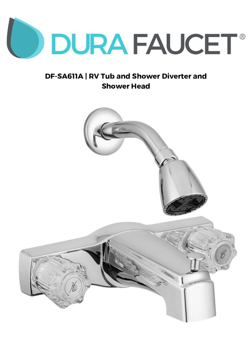 Dura Faucet DF-SA611A quick start guide