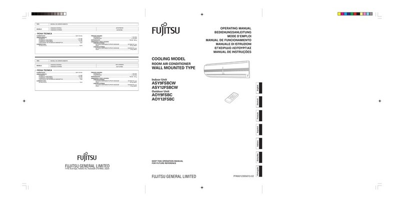Fujitsu AOY9FSBC User manual