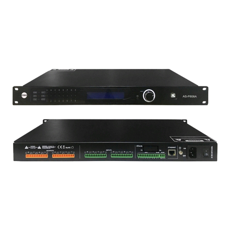 CMX CS-P808A Installation and operation manual CMX CS-P808A Installation and operation manual