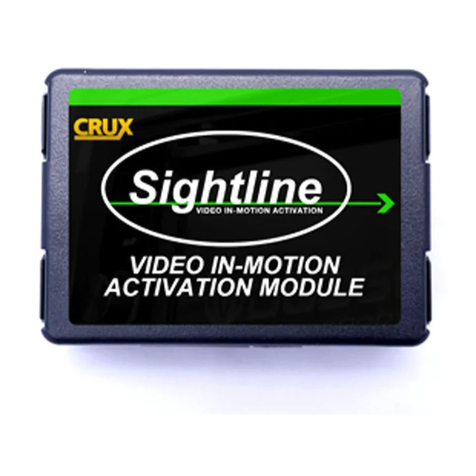 Crux Sightline VIMMB-85N manual