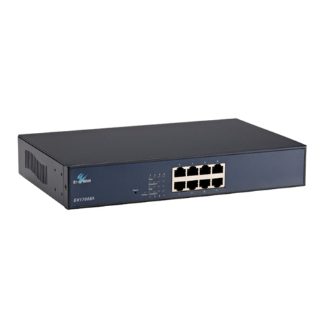 EtherWAN EX17008A User manual EtherWAN EX17008A User manual