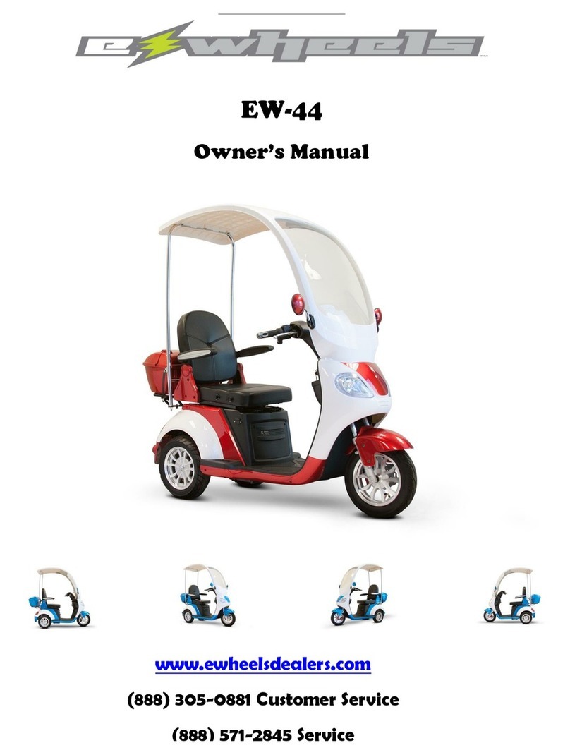 ewheels EW-44 owner's manual
