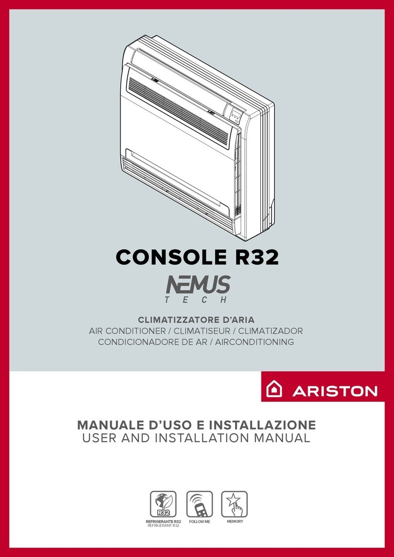 Ariston NEMUS CONSOLE R32 Operating manual