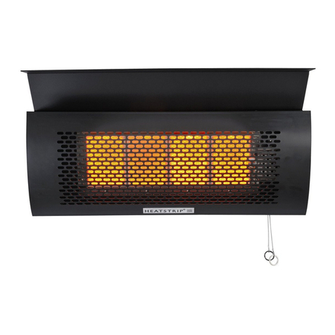 HEATSTRIP TGH34WN-2 Operation, installation, and maintenance manual