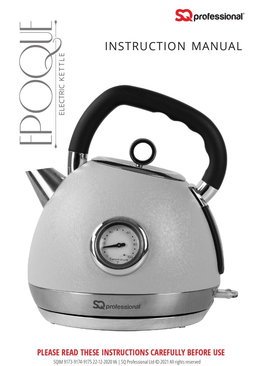 SQ Professional EPOQUE 9173 instruction manual