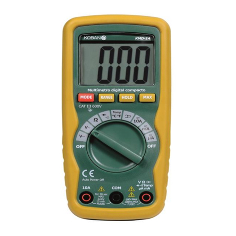 koban KMD-14 User manual koban KMD-14 User manual