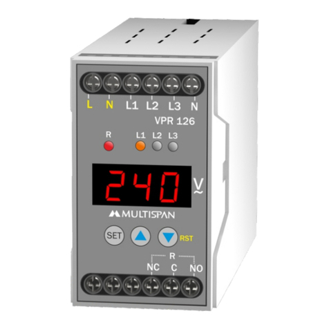 MULTISPAN VPR 126 User manual