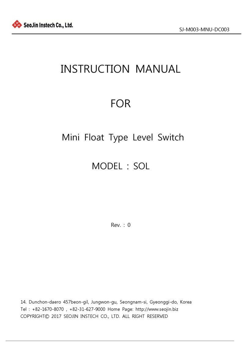 Seojin Instech SOL User manual