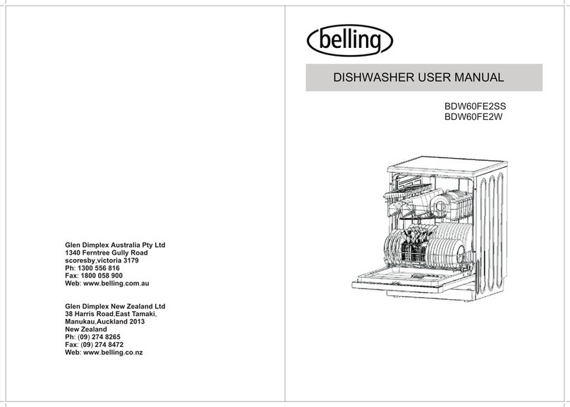Baumatic BDW60FE2SS User manual